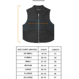 SHINOBI VEST IN RAVEN