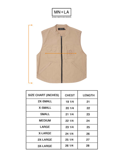 "COLLIDE" SHINOBI VEST (LITE) IN DUNE