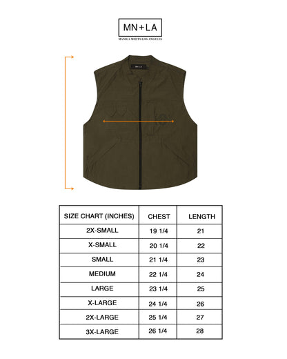 "COLLIDE" SHINOBI VEST (LITE) IN OLIVE