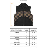 SHINOBI VEST IN TUSCAN PLAID