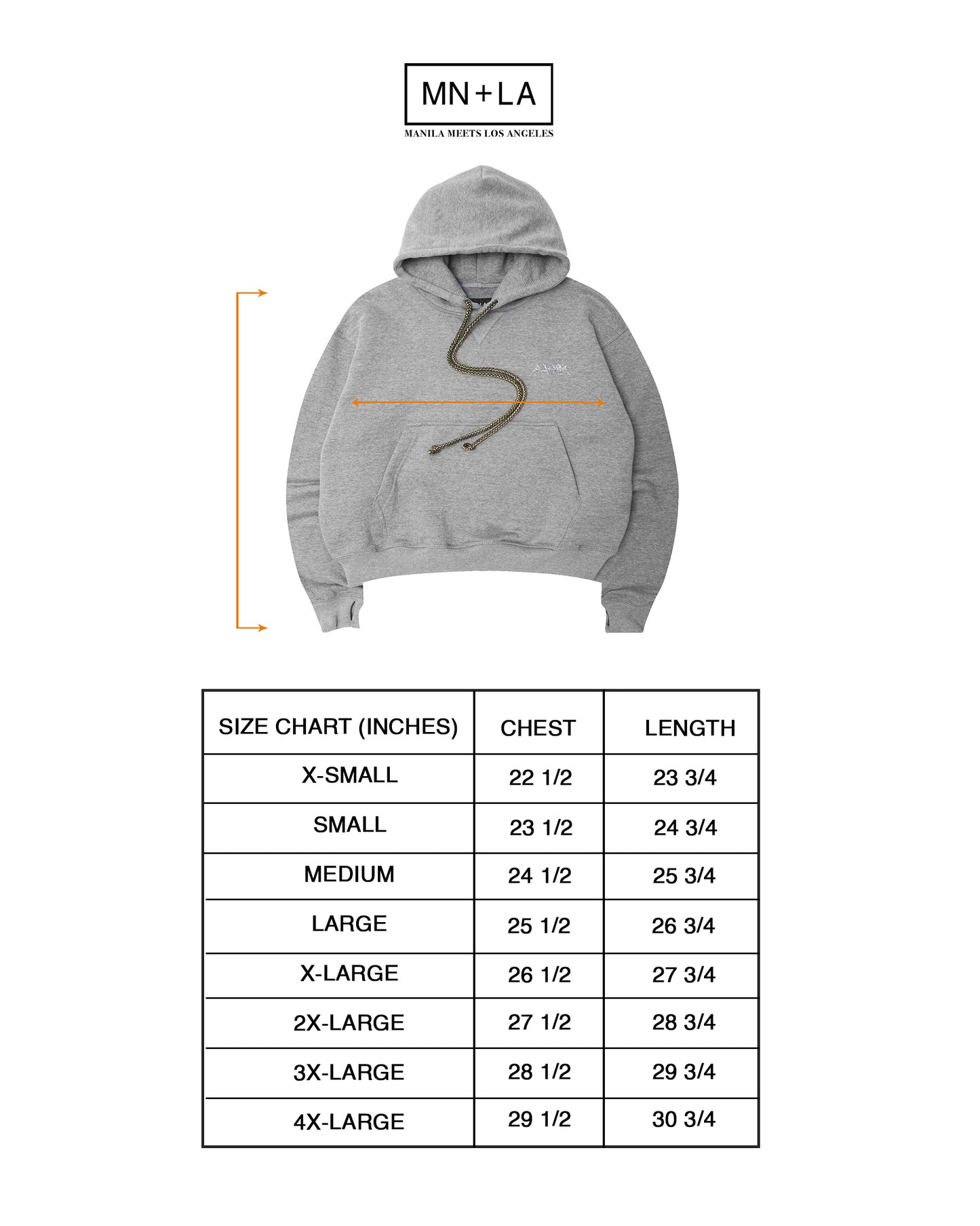 "MERCURIAL" HOODIE IN HEATHER GREY
