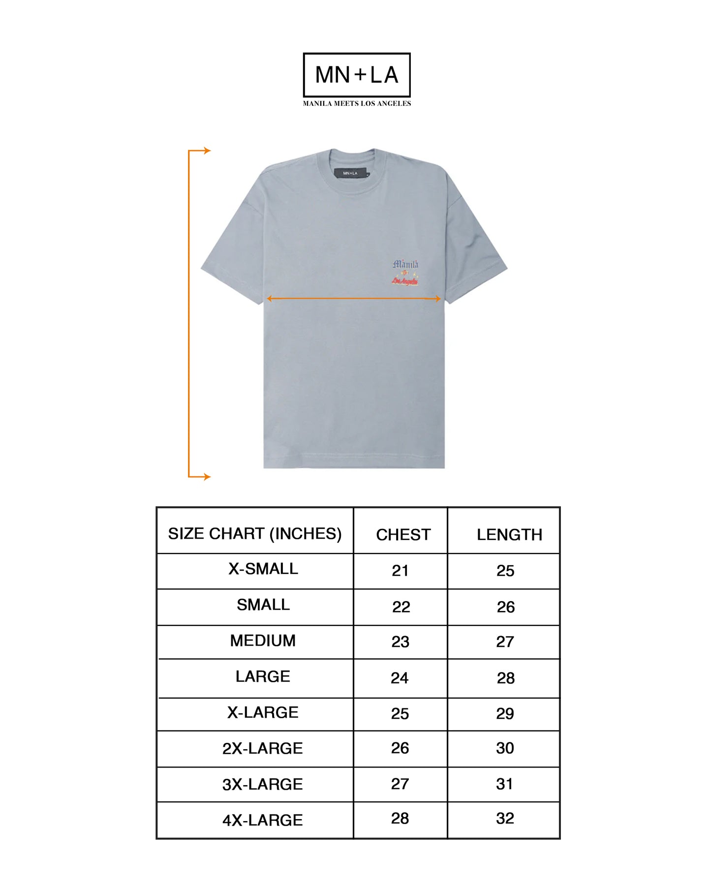 "MIDNIGHT MAGIC" TEE IN GLACIER