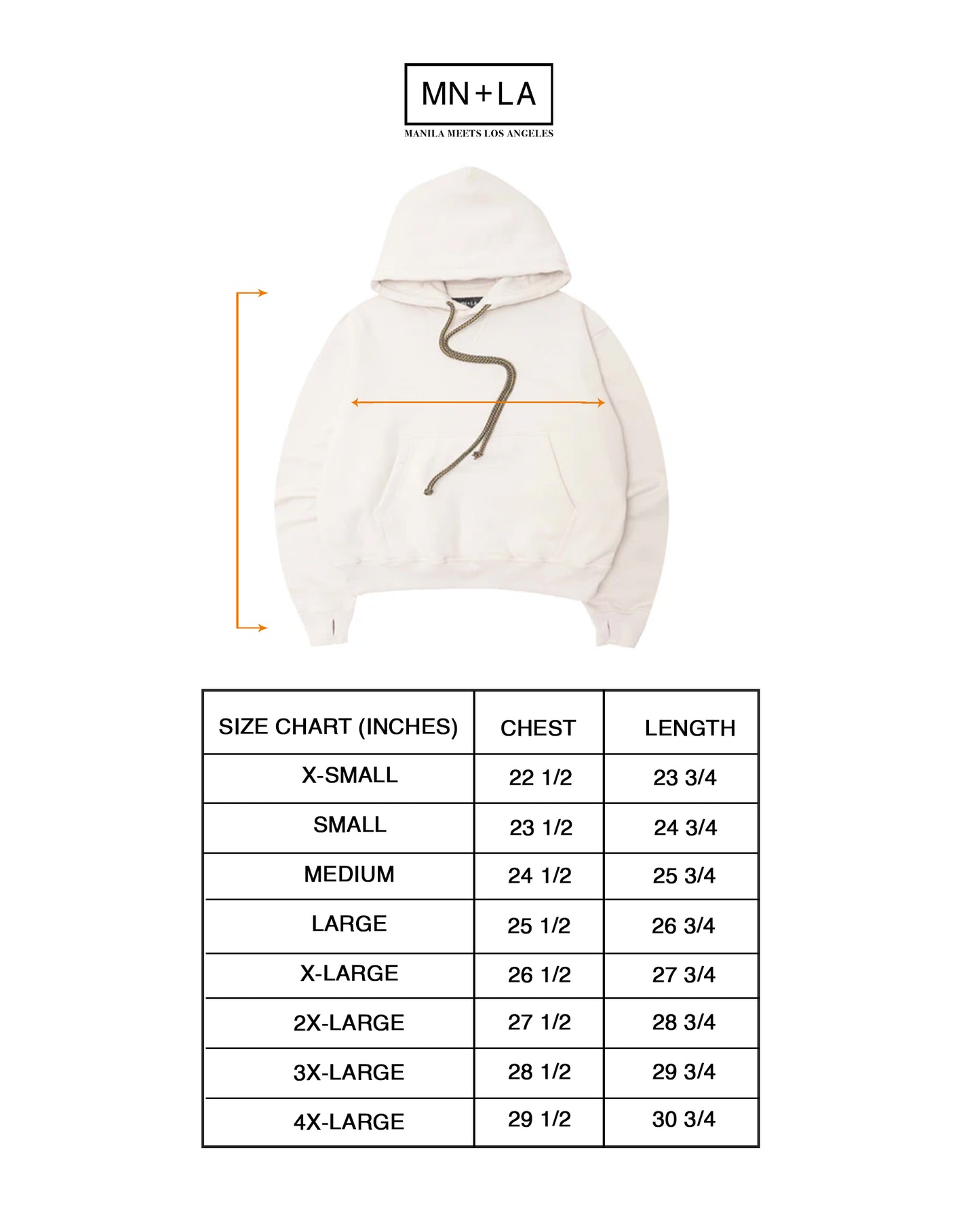 "WHITE QUARTZ" HOODIE