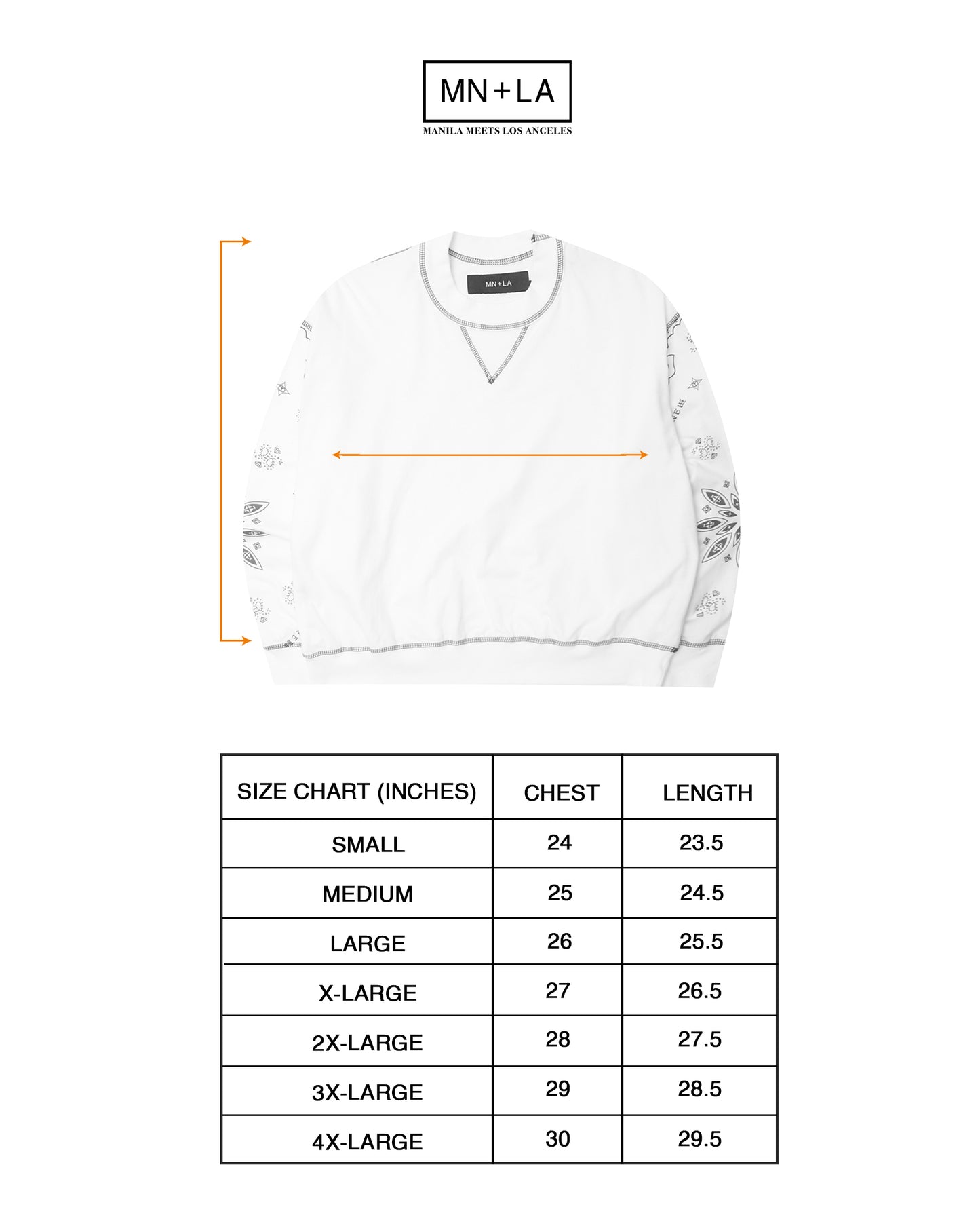 MILITIA LONGSLEEVE TEE IN ARCTIC PAISLEY