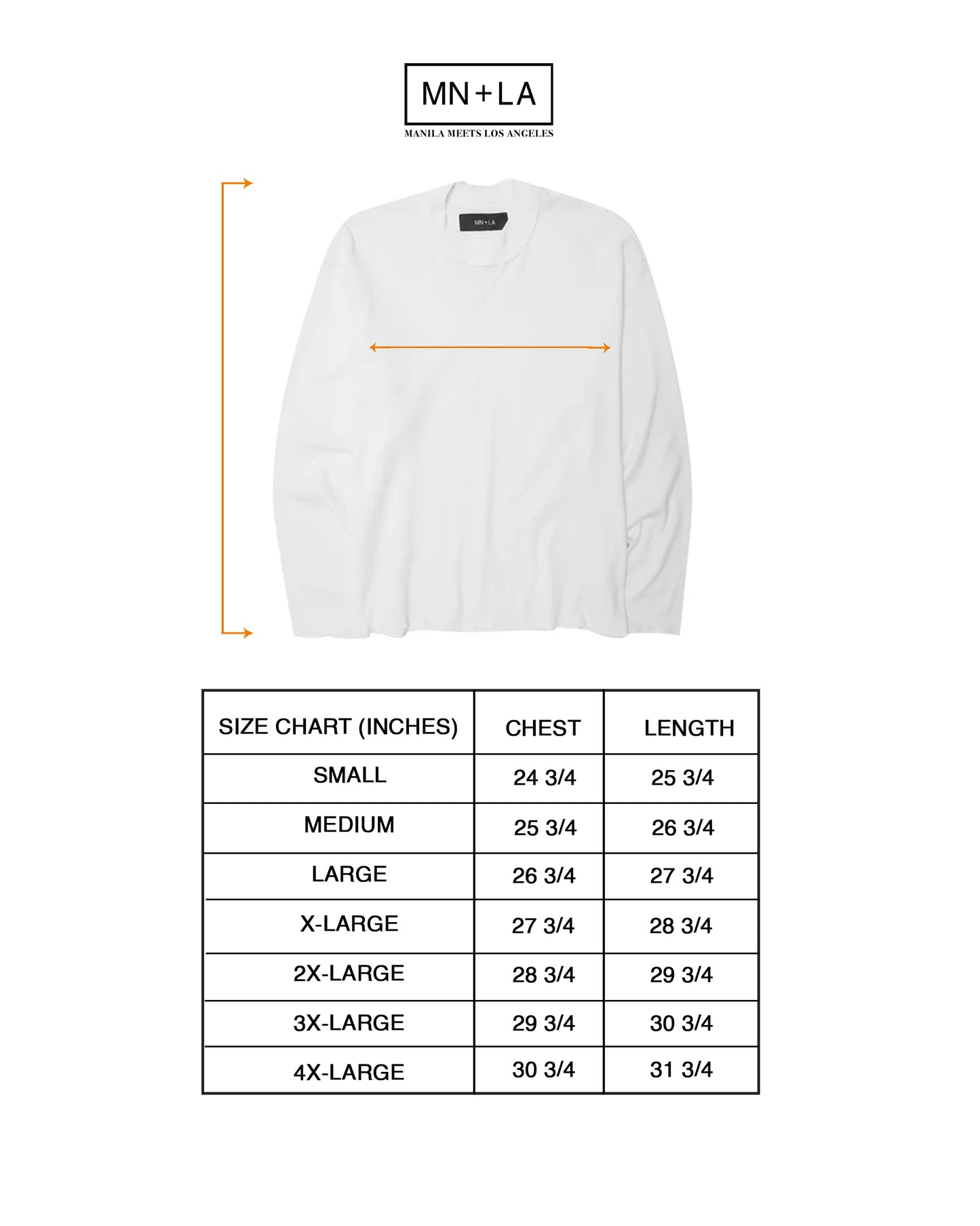 MILITIA LONGSLEEVE WAFFLE TEE V3 IN WHITE