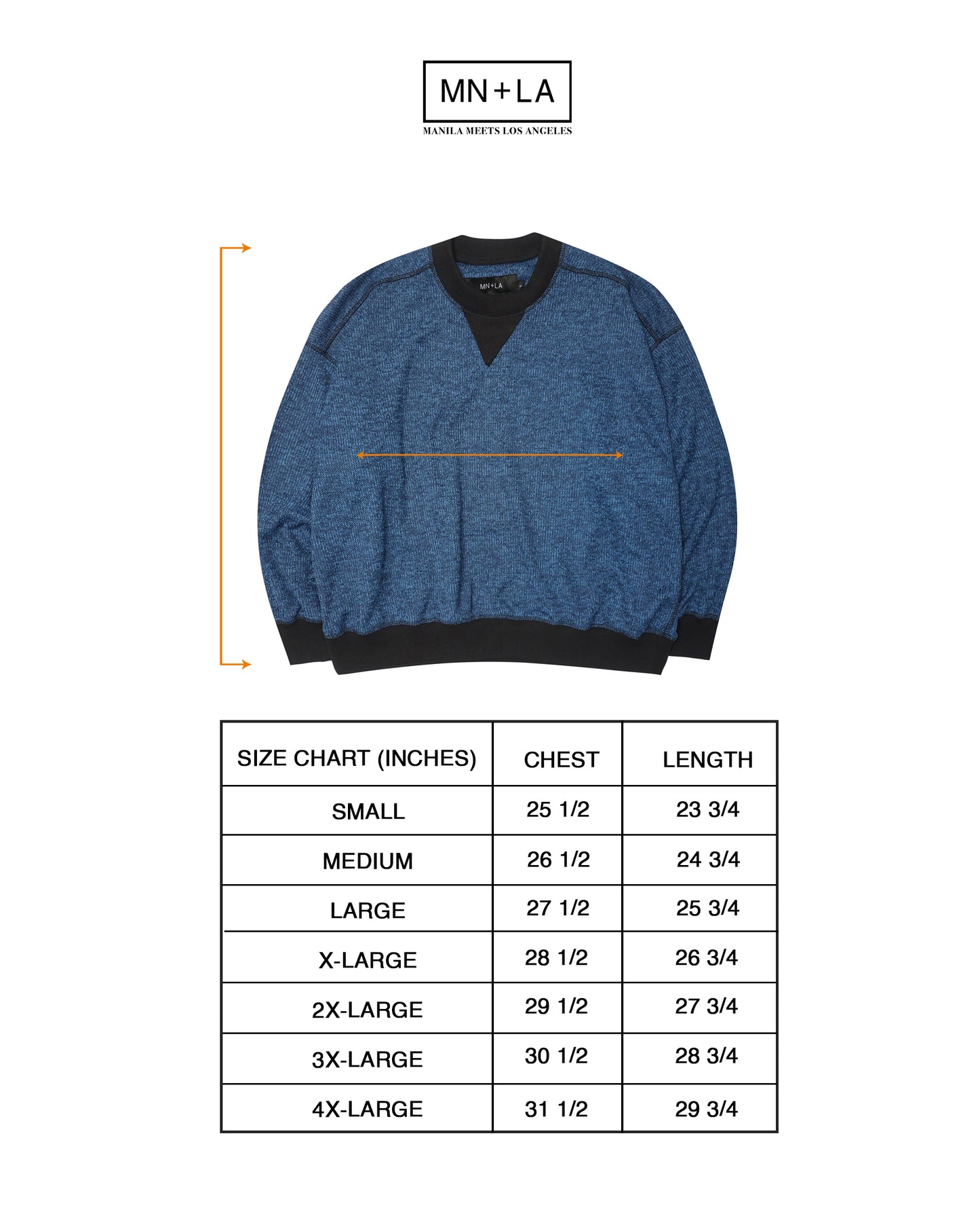 MILITIA SWEATSHIRT IN CERULEAN