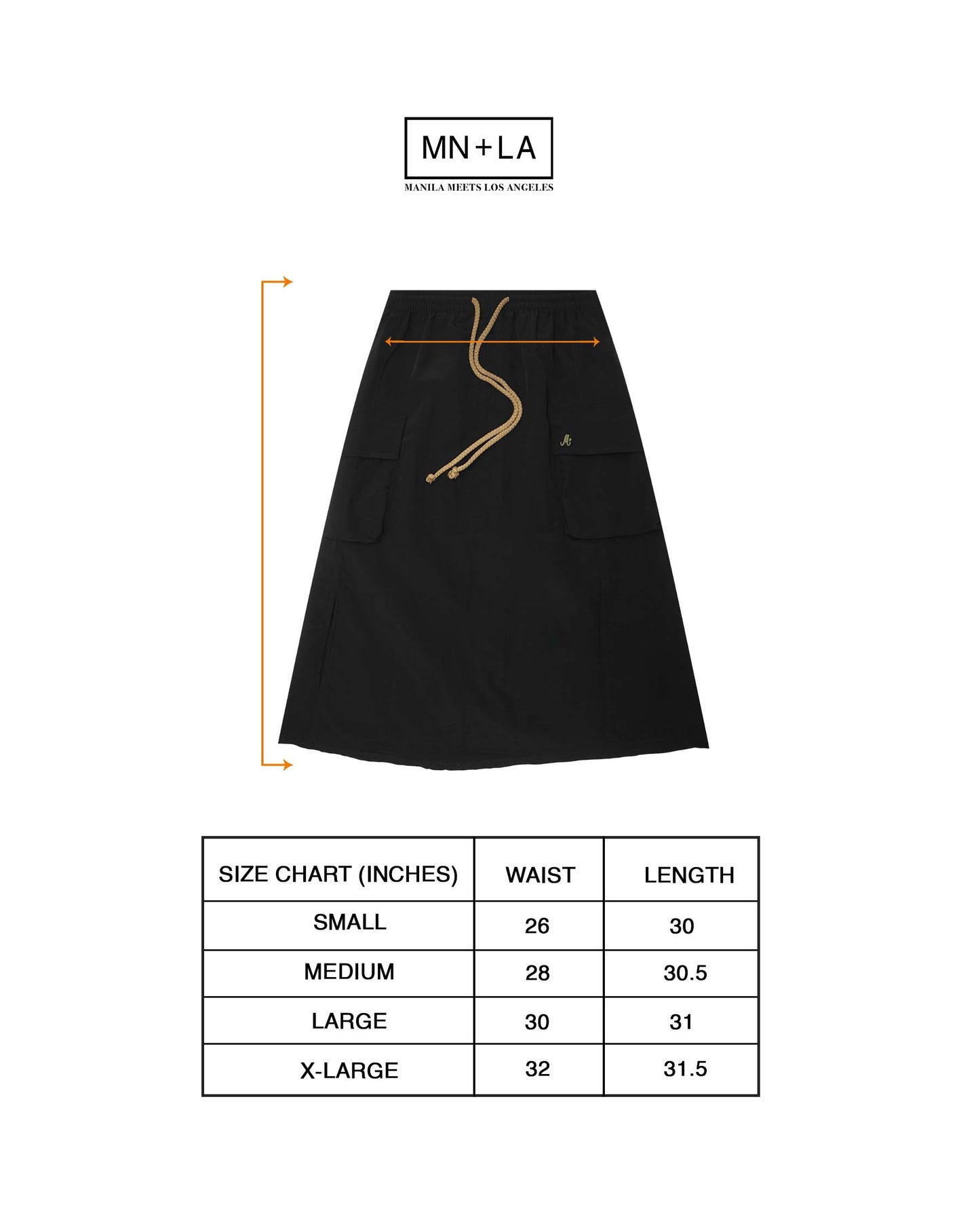 MIRA SKIRT IN ANTHRACITE