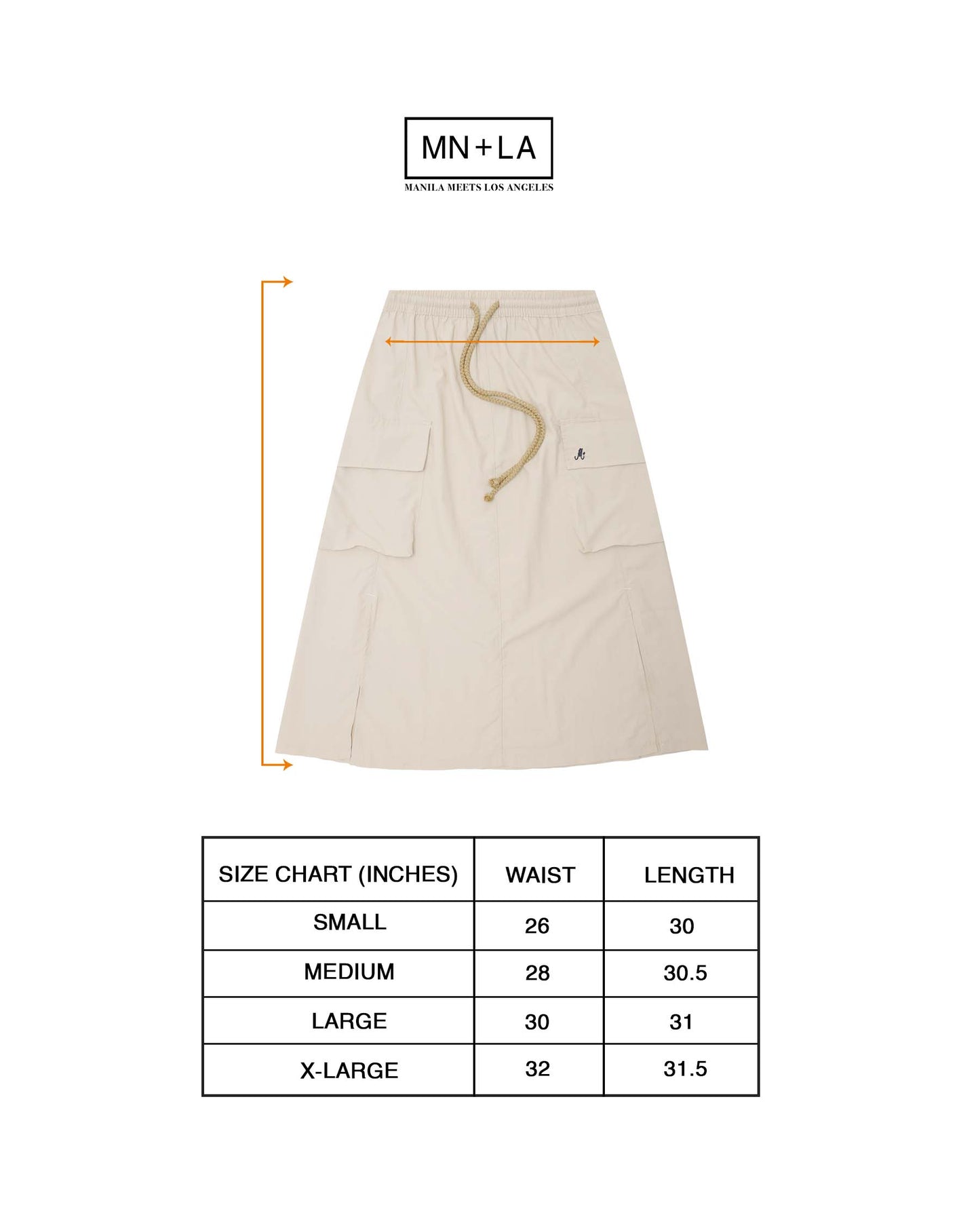 MIRA SKIRT IN OAT