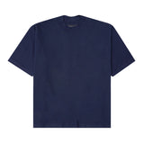 MOCK NECK TEE IN NAVY