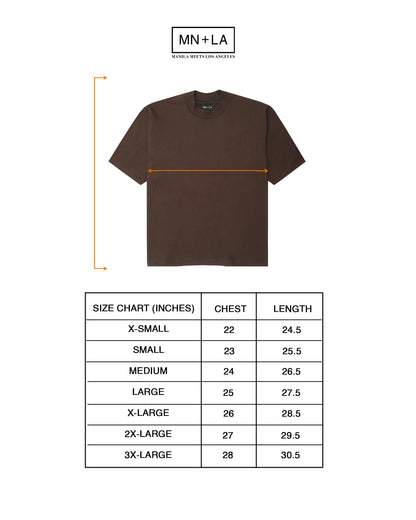 MOCK NECK TEE IN WOOD
