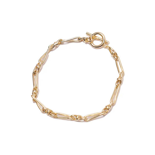 MOLTEN CHAIN GOLD BRACELET