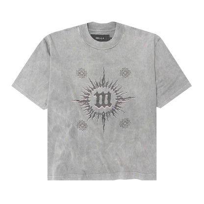"MONARCH CROSS" TEE IN CEMENT