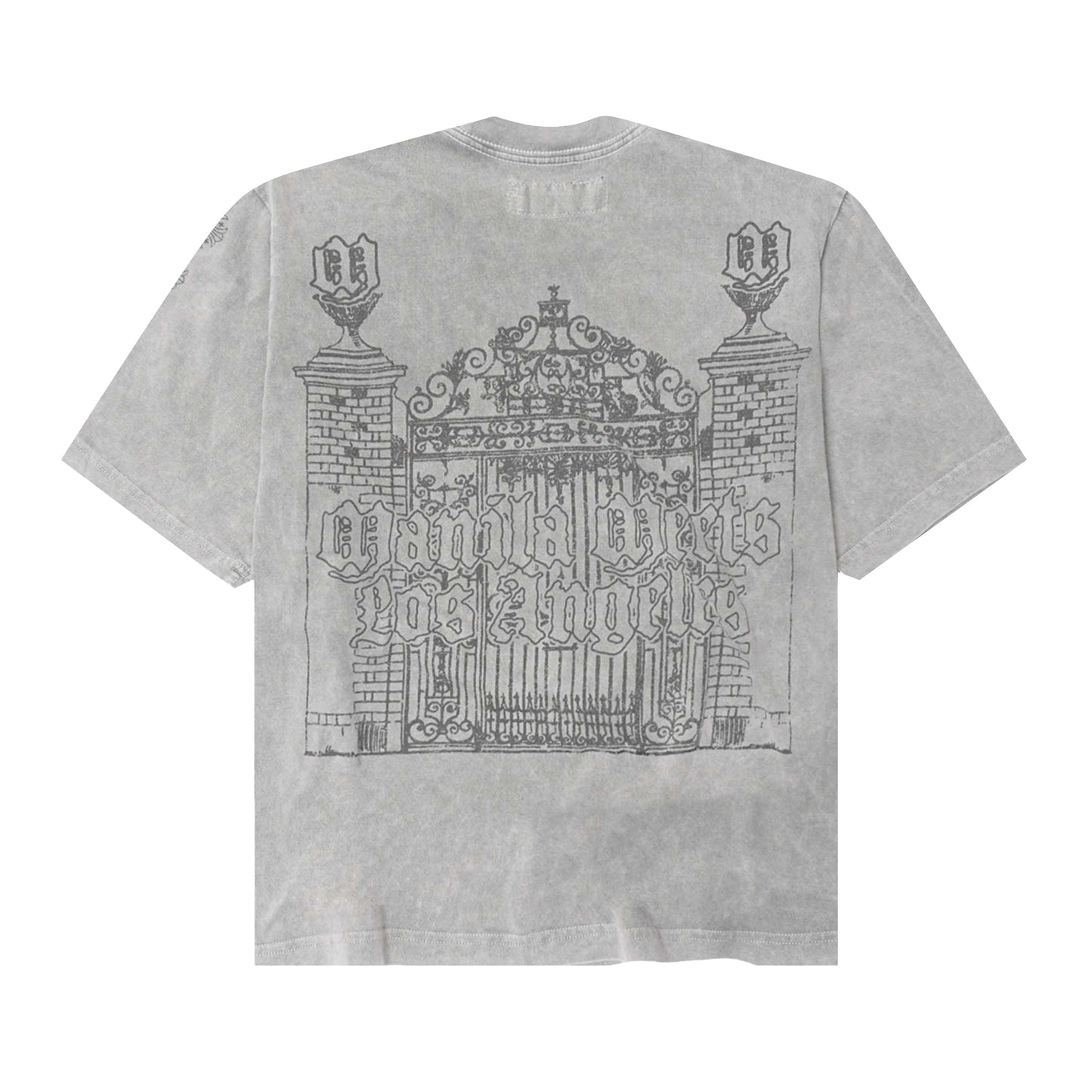 "MONARCH CROSS" TEE IN CEMENT