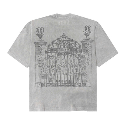 "MONARCH CROSS" TEE IN CEMENT