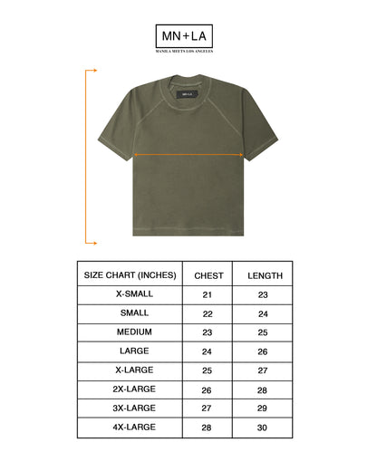 MOTION TEE IN OLIVE