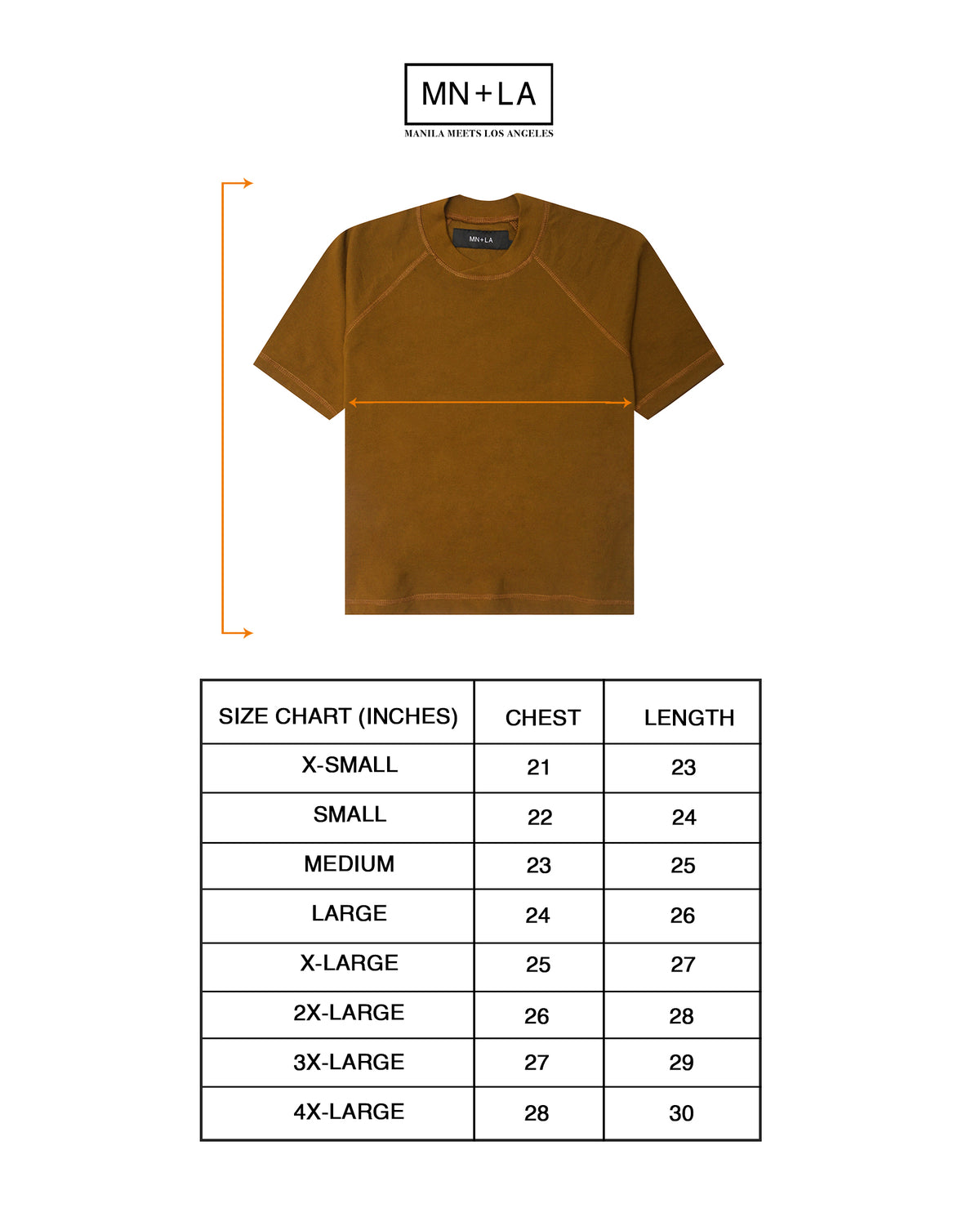 MOTION TEE IN RUST