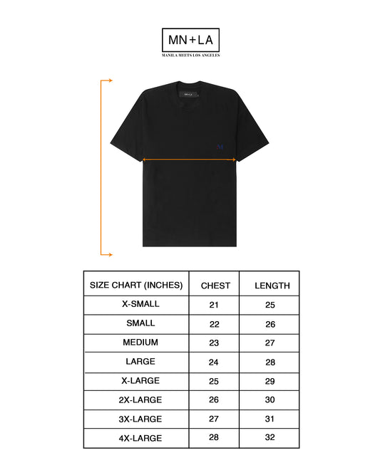 "M'$ & DIAMONDS" TEE IN ANTHRACITE