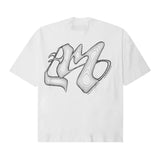 M'$ RIFT VAST TEE IN WHITE