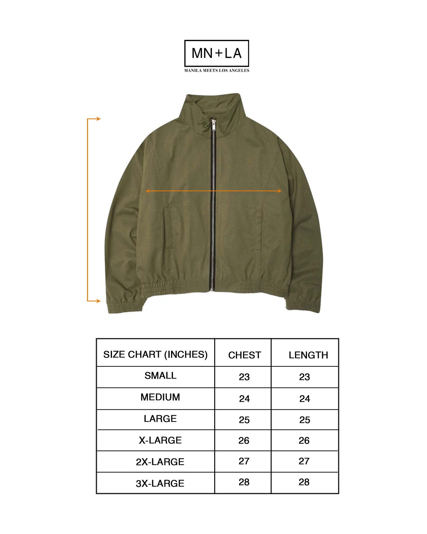 M+ "WAGWAN" JACKET IN OLIVE