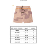 NEEDLEWORK SWEATSHORTS IN WHEAT/MAUVE