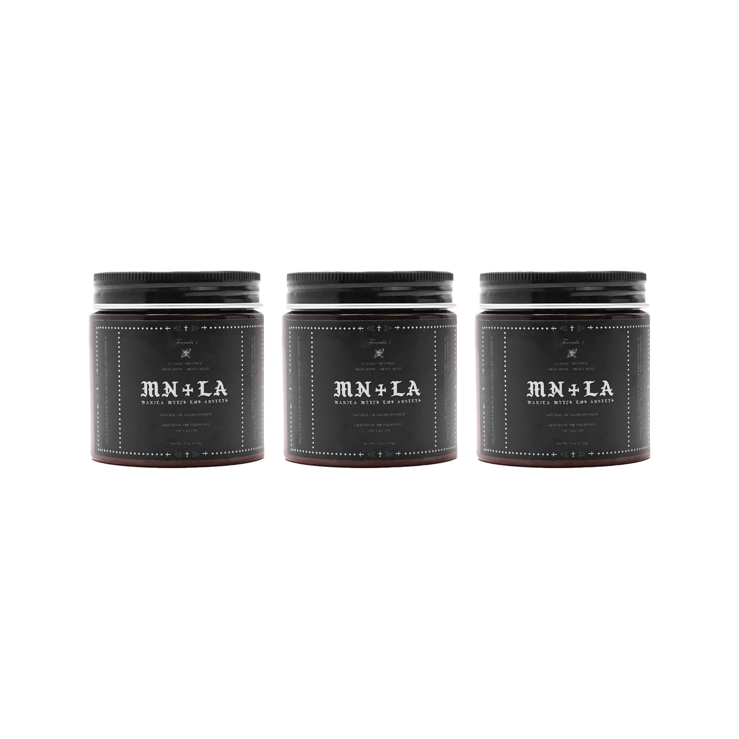 MN+LA NATURAL-OIL BASED POMADE BUNDLE