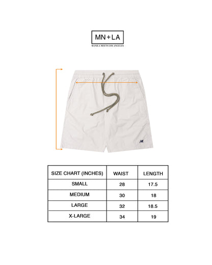 "OUTDOOR EXPLORATION" PACE SHORTS IN FOSSIL