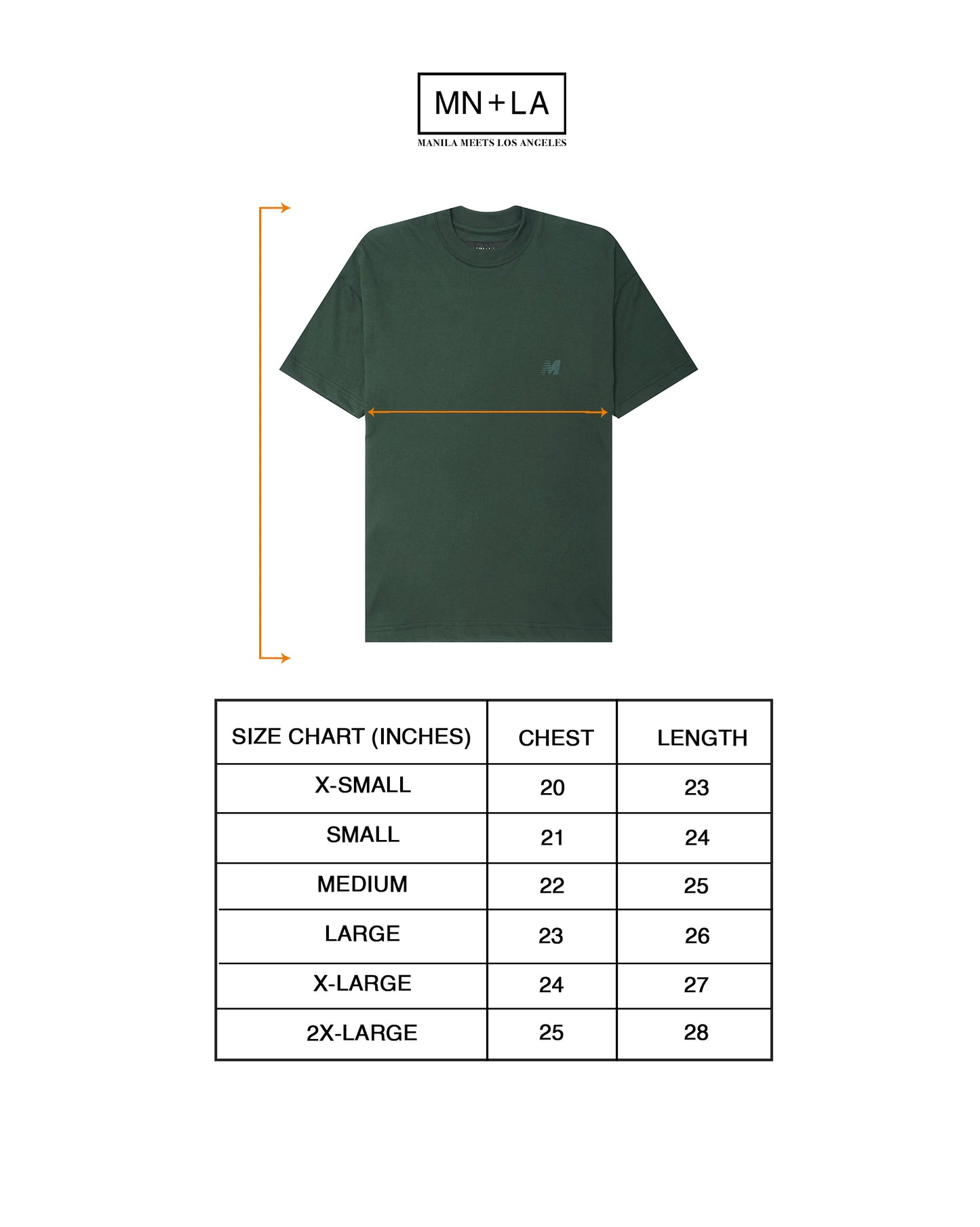 "OUTDOOR EXPLORATION" TEE IN FOREST GREEN