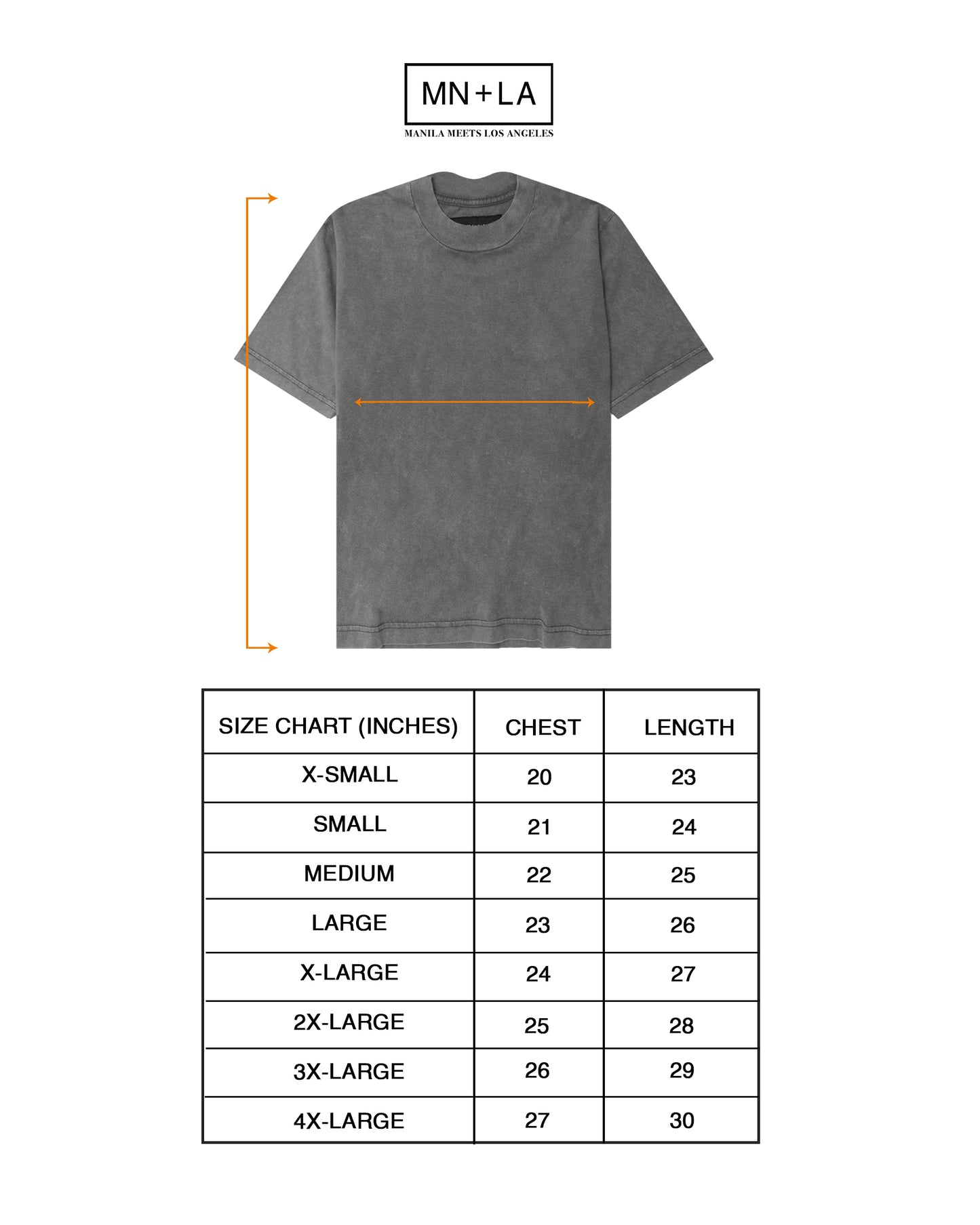 OVERSIZED LITE TEE IN MOON GREY