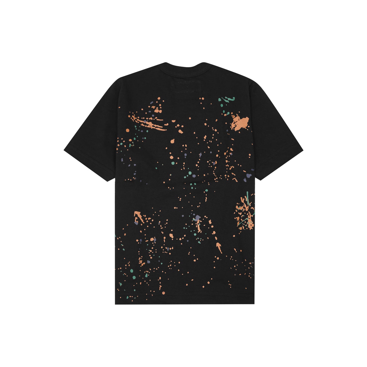 "PAINT SPLAT" LITTLE HUMAN™ TEE IN CAVIAR