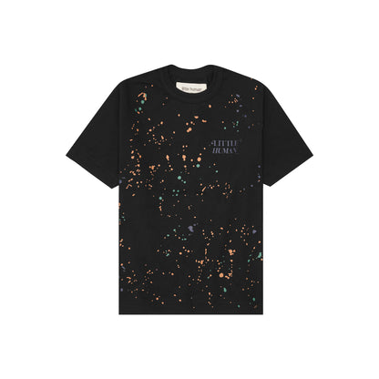 "PAINT SPLAT" LITTLE HUMAN™ TEE IN CAVIAR