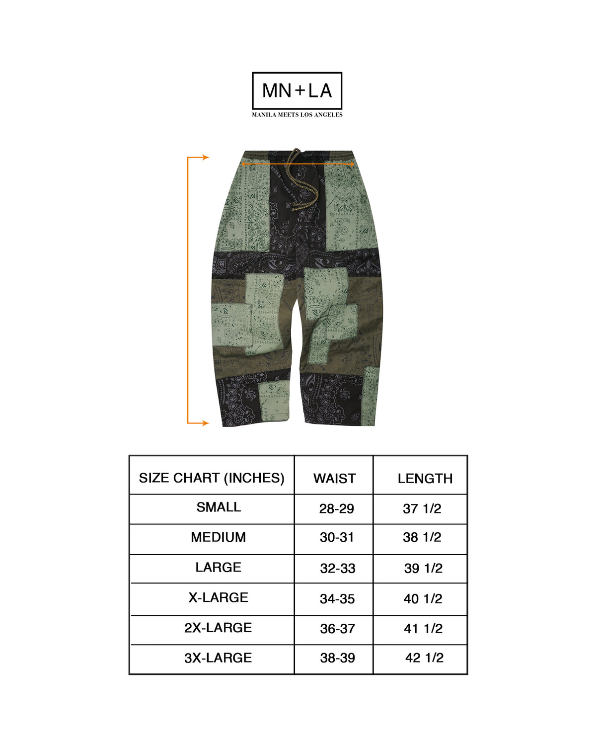 "PATTERN MEMORY" TERRA PANTS