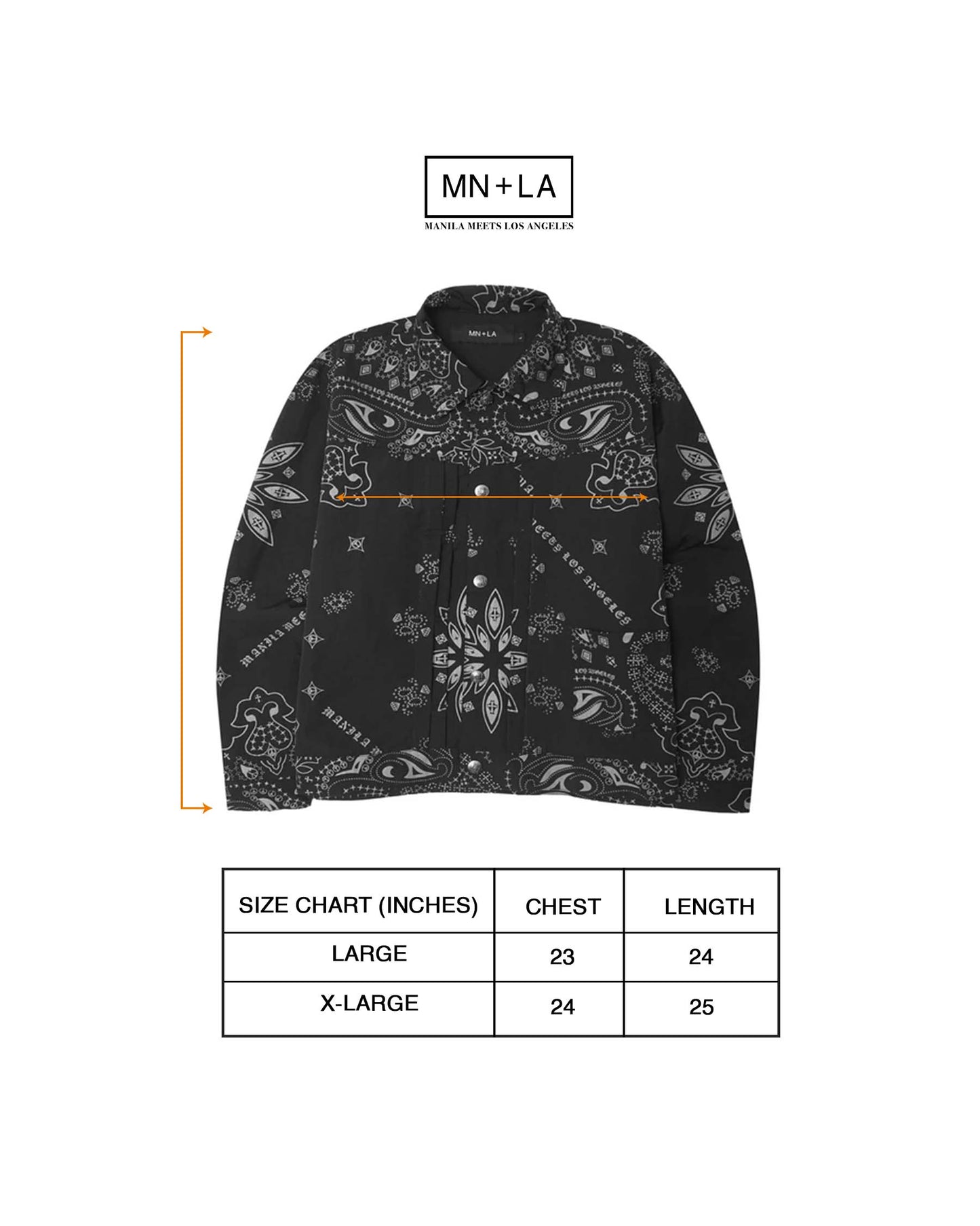 "PEACE PAISLEY" TRUCKER JACKET IN ANTHRACITE