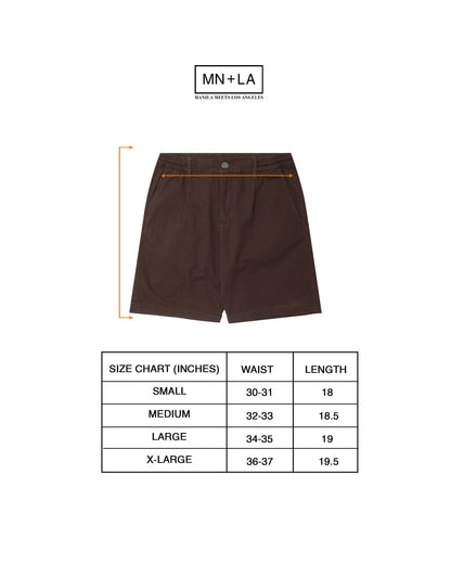 ROAM SHORTS IN UMBER