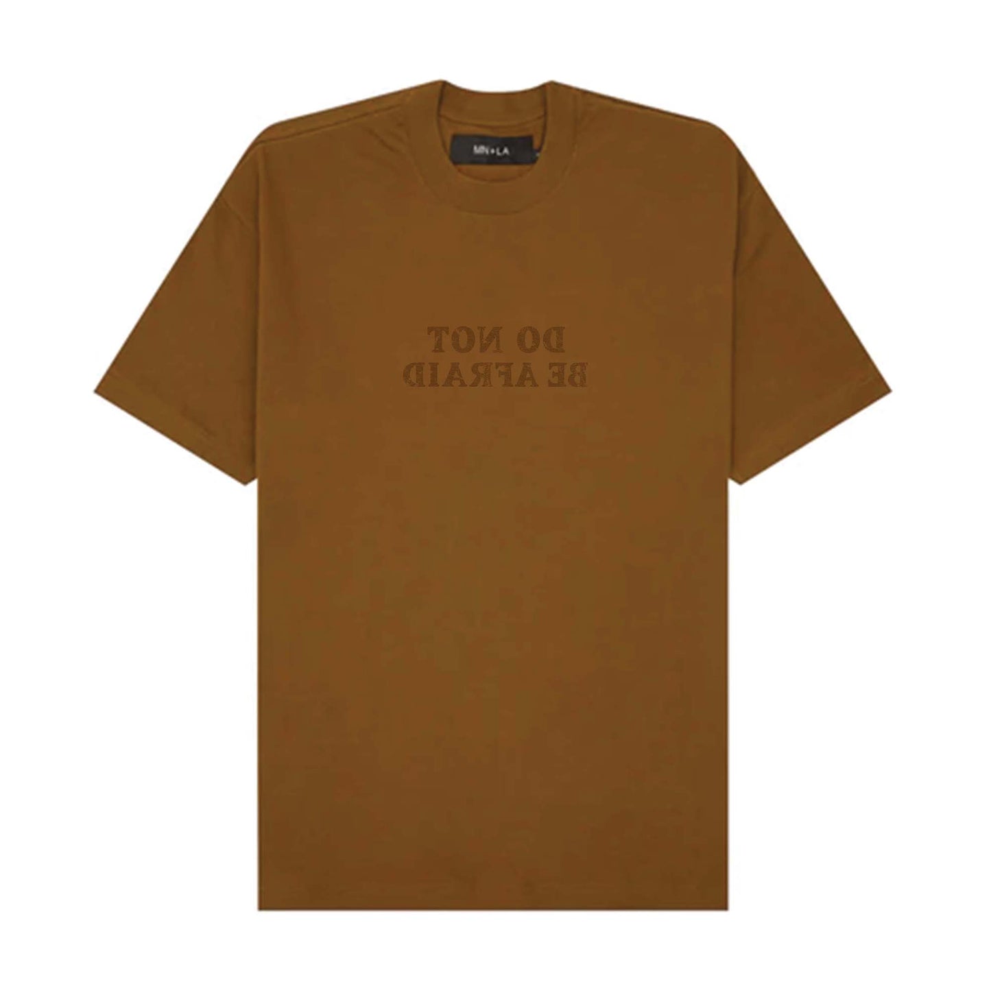 "DO NOT BE AFRAID" TEE IN RUST