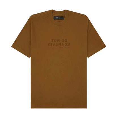 "DO NOT BE AFRAID" TEE IN RUST