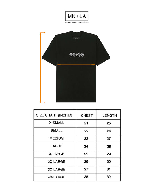 "SANCTUM" TEE IN ANTHRACITE