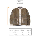 SHIFU JACKET IN OLIVE PAISLEY