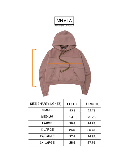 SHINOBI HOODIE IN MAUVE