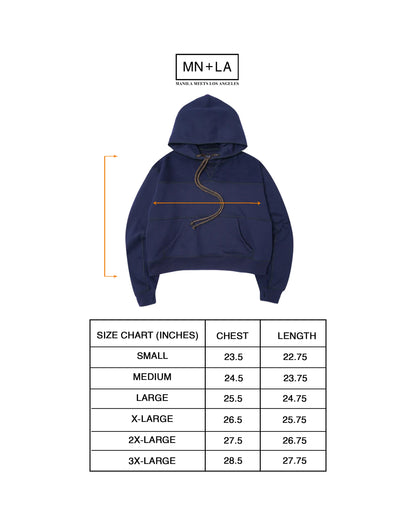 SHINOBI HOODIE IN NAVY