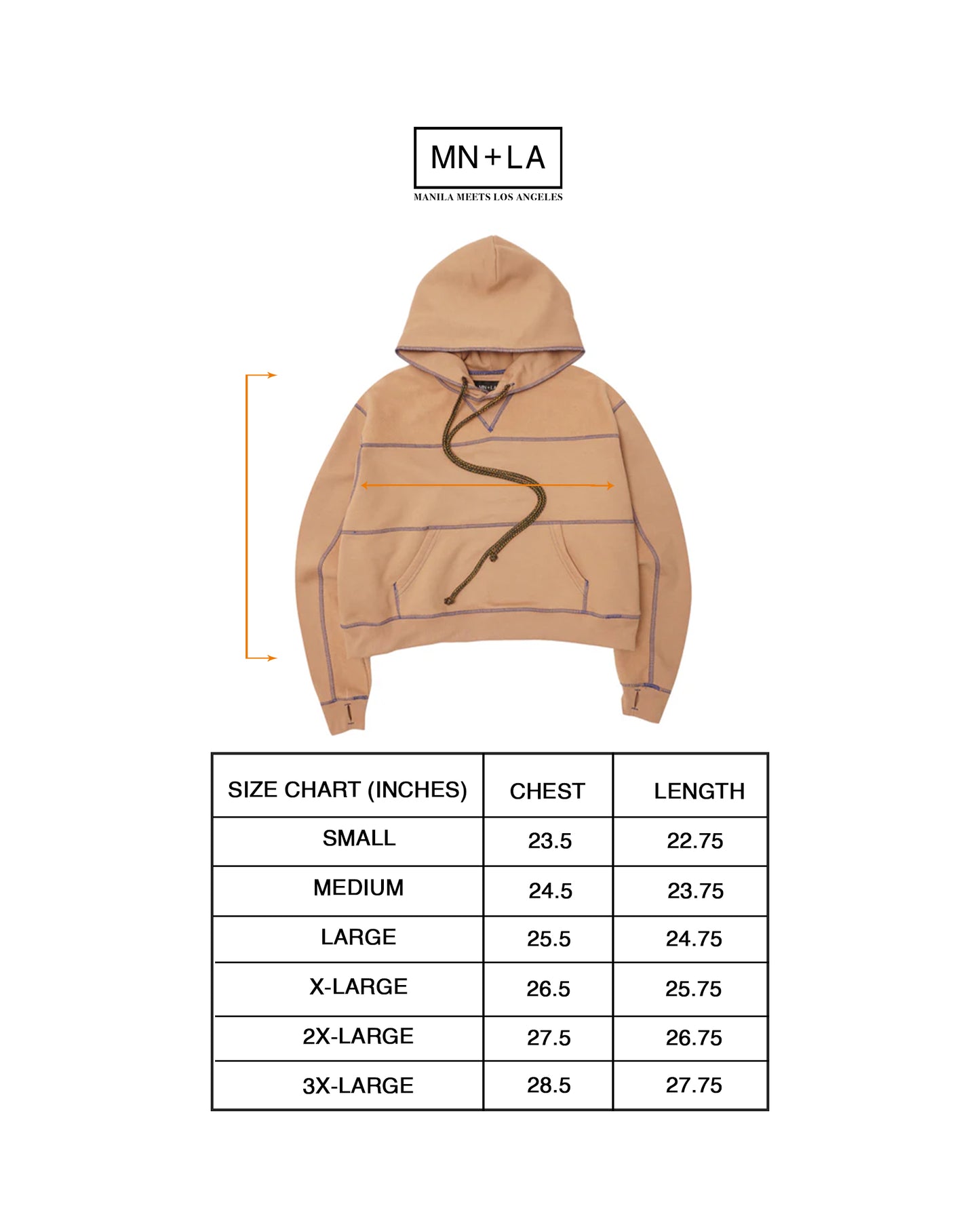 SHINOBI HOODIE IN WHEAT
