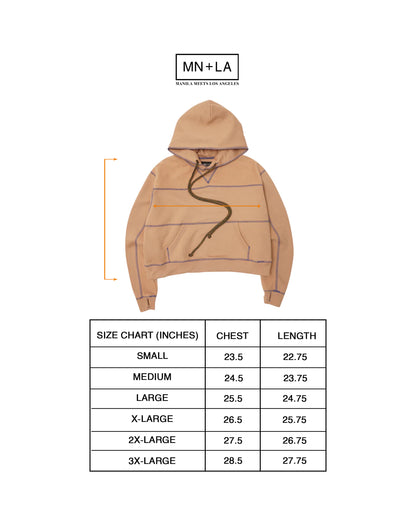 SHINOBI HOODIE IN WHEAT