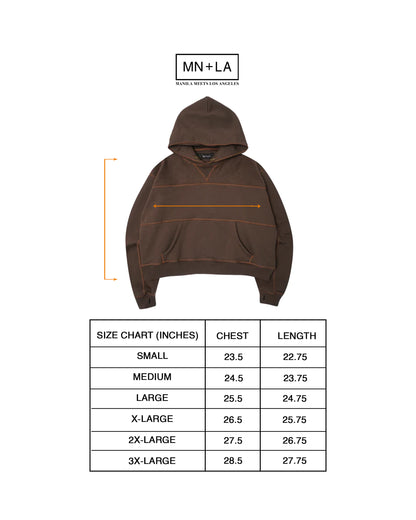 SHINOBI HOODIE IN WOOD