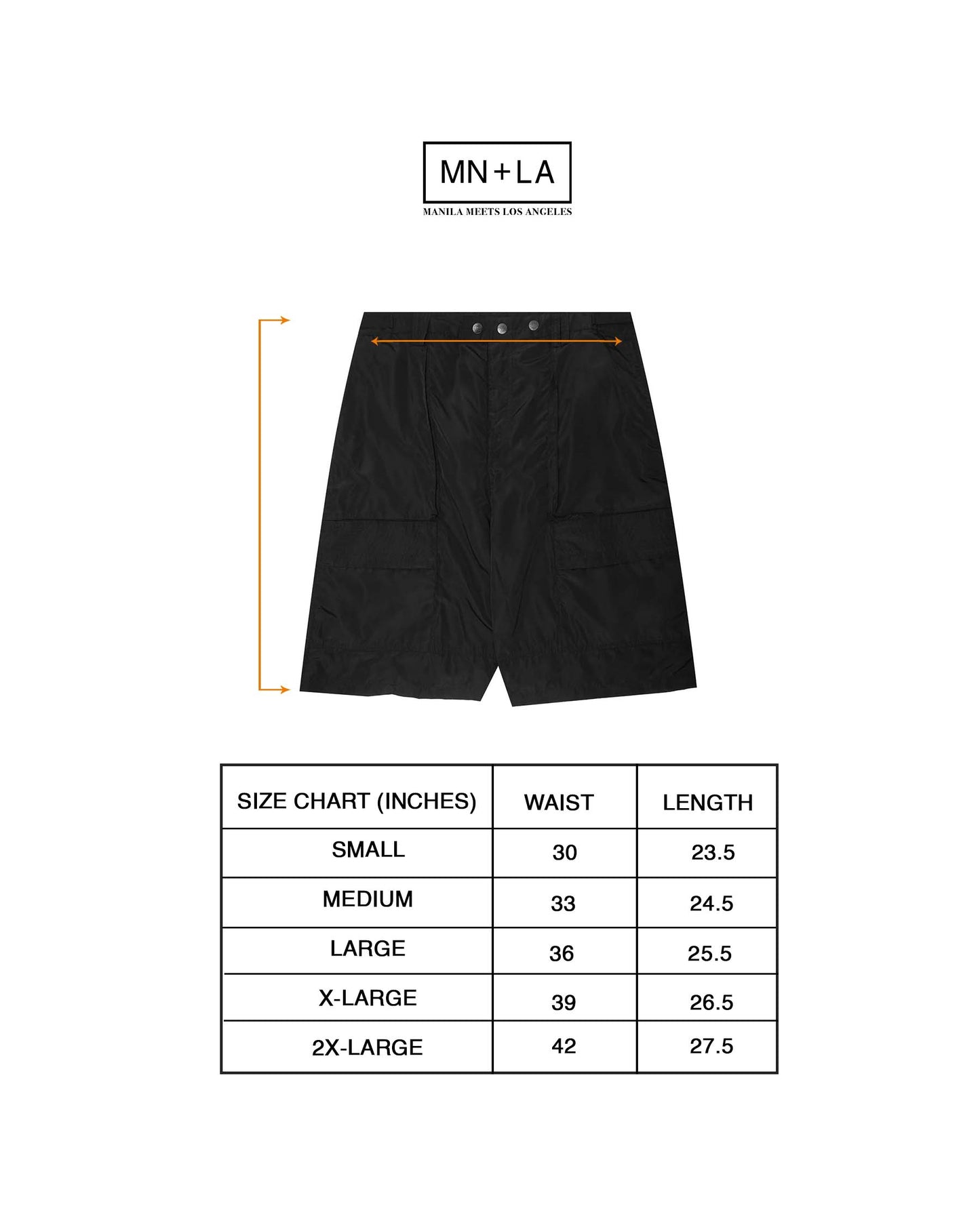 SHINOBI SHORTS IN GRAPHITE
