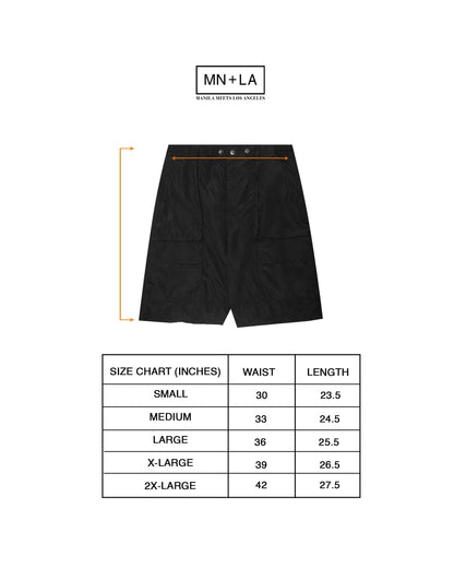 SHINOBI SHORTS IN GRAPHITE