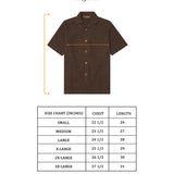 "KAZE" SHIRT (001) IN SEPIA