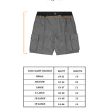 "SARU" SHORTS (002) IN SLATE