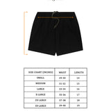 "UCHI" SHORTS (001) IN ONYX