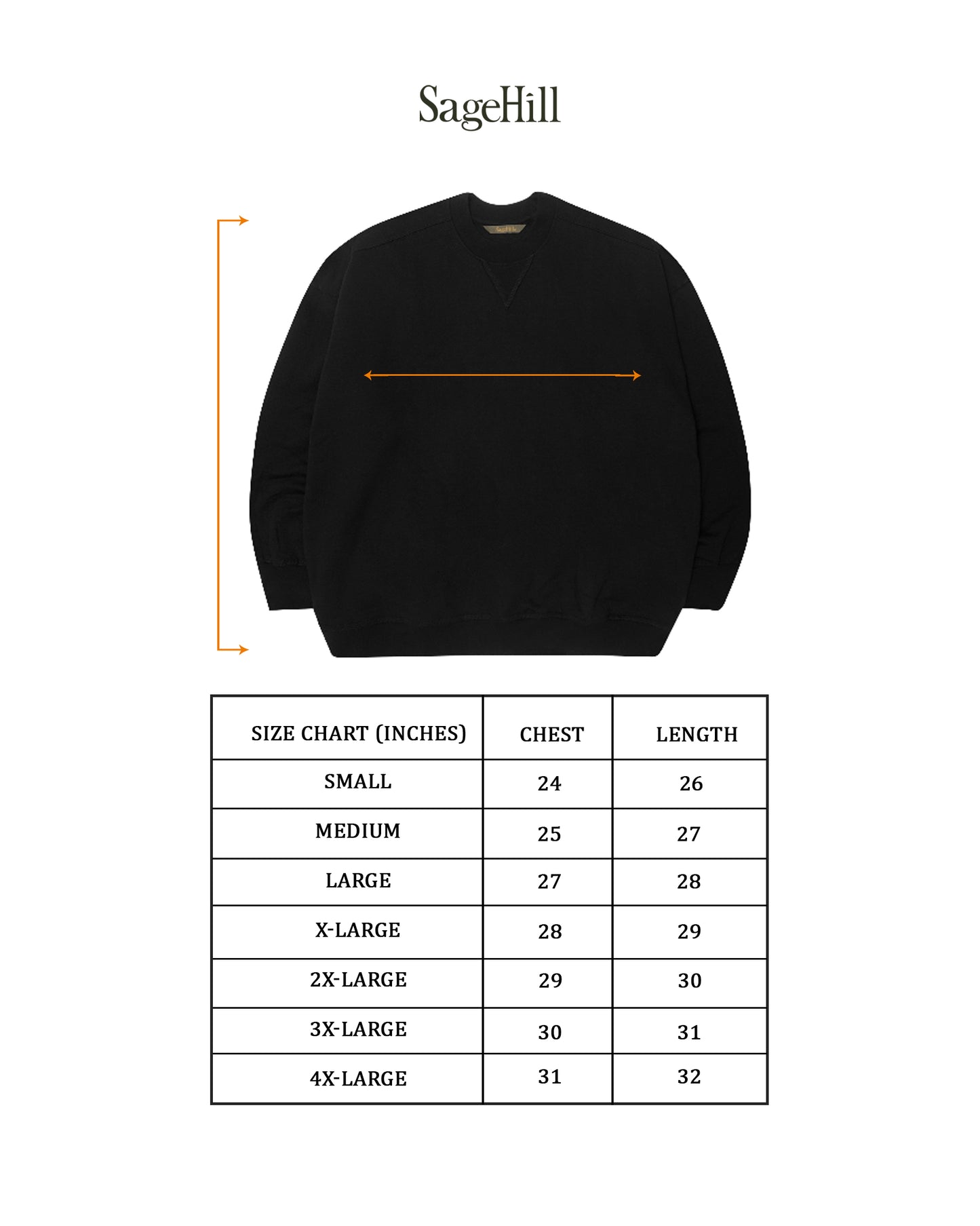 "RYŌSHI" SWEATSHIRT (001) IN ONYX
