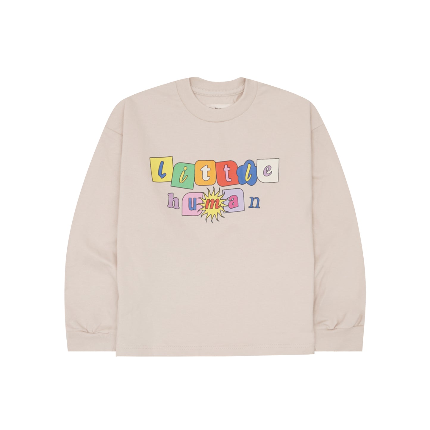 "SUN IS OUT" LITTLE HUMAN™ LONGSLEEVE TEE IN OAT