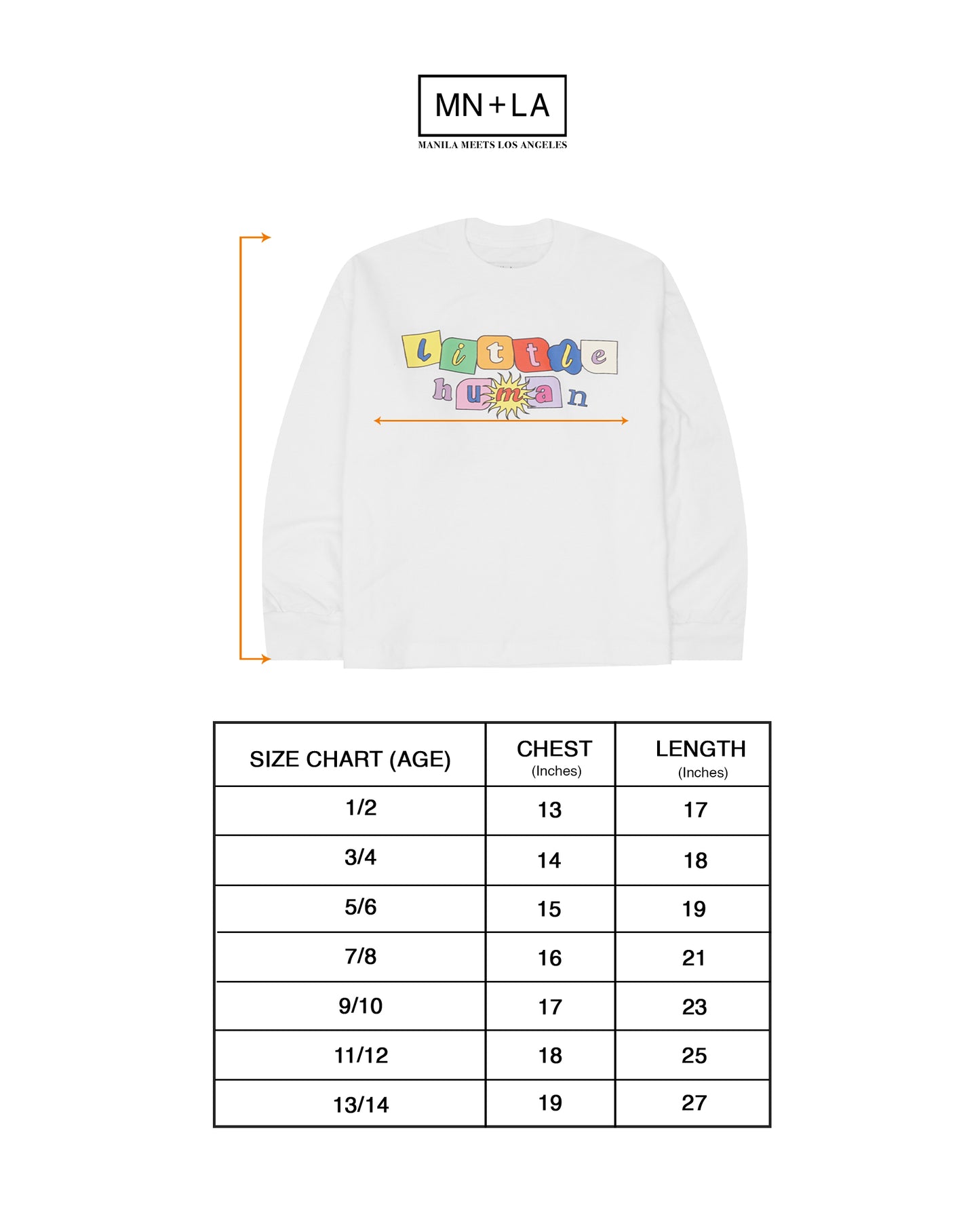 "SUN IS OUT" LITTLE HUMAN™ LONGSLEEVE TEE IN WHITE